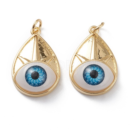 Brass Pendants KK-Z006-02A-1