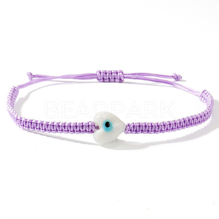 Bohemian Glass Bead Braided Bead Bracelets HV2776-9-1
