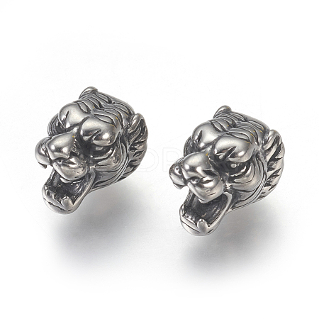 304 Stainless Steel Beads STAS-E446-20AS-1