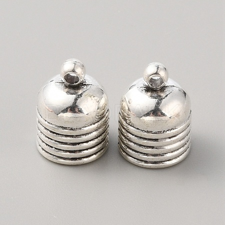 Alloy Cord Ends FIND-WH0152-119AS-1