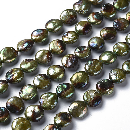 Natural Keshi Pearl Beads Strands PEAR-S021-131A-03-1