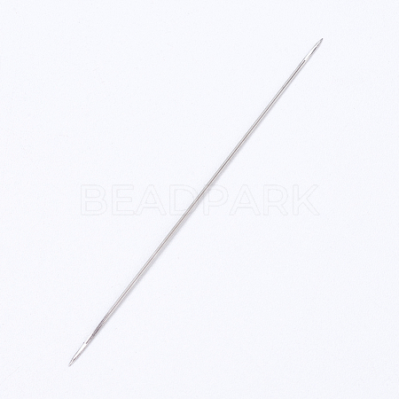 Iron Open Beading Needle IFIN-P036-01D-1