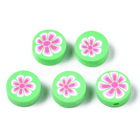 Handmade Polymer Clay Beads CLAY-N008-039F-1