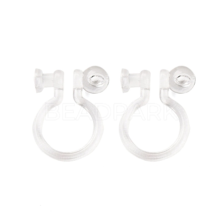 Silicone Clip-on Earring Findings FIND-K019-01B-1