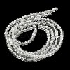 Crackle Glass Beads Strands X-CCG-Q001-4mm-01-5