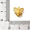 Brass Micro Pave Cubic Zirconia Hook Clasps KK-H506-04MG-3