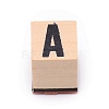 Wooden Stamp DIY-WH0196-42-5