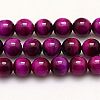 Natural Tiger Eye Beads Strands X-G-G448-8mm-17AB+-1