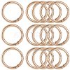 10Pcs Alloy Spring Gate Rings FIND-SP0001-38G-1