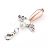 Imitation Pearl Acrylic Pendants HJEW-JM00423-3