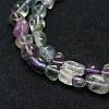 Natural Fluorite Beads Strands G-F521-48-3