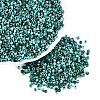 Opaque Picasso Cylinder Glass Beads SEED-Q039-06A-16-1