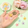 20Pcs Transparent Resin Pendants RESI-YW0006-06-5