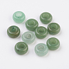 Natural Green Aventurine European Beads G-G740-12x6mm-19-1