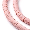 Handmade Polymer Clay Beads Strands CLAY-R089-8mm-Q087-3