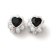 Polymer Clay Rhinestone Beads RGLA-D050-04E-3