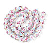 Handmade Lampwork Beads Strands LAMP-T007-04O-1