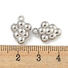 Non-Tarnish 304 Stainless Steel Charms STAS-I307-554P-3