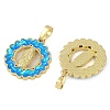 Rack Plating Brass Pendants KK-U032-20G-03-2