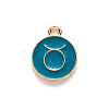 Alloy Enamel Pendants ENAM-S124-01A-05C-2