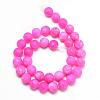 Natural White Jade Bead Strands G-R297-10mm-55-2