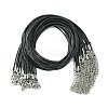 30Pcs Waxed Cotton Cord Necklace Making MAK-CJ0001-19-4