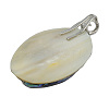 Paua Shell Big Pendants SSHEL-H063-1-2