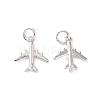 Rack Plating Brass Charms X-ZIRC-C042-09P-1