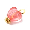 Transparent Acrylic Pendants PALLOY-JF01834-02-4