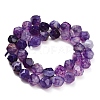 Natural Agate(Dyed & Heated) Beads Strands G-K425-B03-01-5