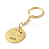 304 Stainless Steel Keychains KEYC-P019-03G-3