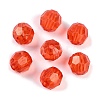 Transparent Acrylic Beads OACR-Q015-02G-1