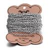 Tarnish Resistant 304 Stainless Steel Cable Chains CHS-P001-13P-0.8MM-2