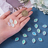 100Pcs Glass Charms GLAA-CJ0001-50-5