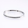 304 Stainless Steel Bangles BJEW-P223-20P-2