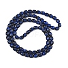 Imitation Tiger Eye Glass Beads Strands X-GLAA-H040-02A-2