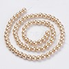 Eco-Friendly Glass Pearl Bead Strands X-HY-A008-6mm-RB019-2