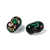 Picasso Spray Painted Glass Seed Beads SEED-T006-04-14-5