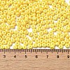 Baking Paint Luster Glass Seed Beads SEED-B001-04A-06-4