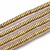 Electroplate Non-magnetic Synthetic Hematite Beads Strands G-T114-88A-G-1