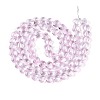 Baking Paint Transparent Glass Beads Strands DGLA-N021-01A-04-2