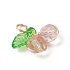 Cherry Glass Pendants PALLOY-JF03470-05-3