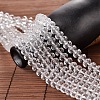68pcs/Strands Faceted Rondelle K9 Glass G-M185-8x5mm-01A-1