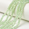 Electroplate Glass Beads Strands EGLA-A034-J6mm-T03-1