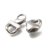 304 Stainless Steel Lobster Claw Clasps STAS-L284-02P-2