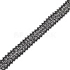 Polyester Rolls Lace Trim OCOR-WH0063-64E-2
