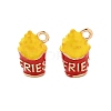 Alloy Enamel Pendants PALLOY-R155-01G-01-1