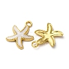 304 Stainless Steel Enamel Pendants X1-STAS-L299-19G-06-2