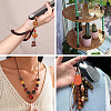 Wood European Beads WOOD-TA0003-09D-7