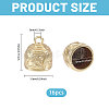 16Pcs Tibetan Style Alloy Cord Ends TIBEP-CA0010-24MG-2